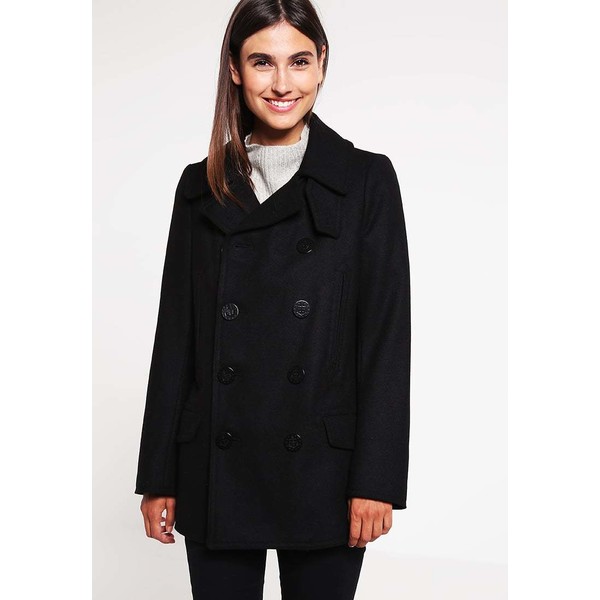 Polo Ralph Lauren Płaszcz wełniany /Płaszcz klasyczny black PO221H00A