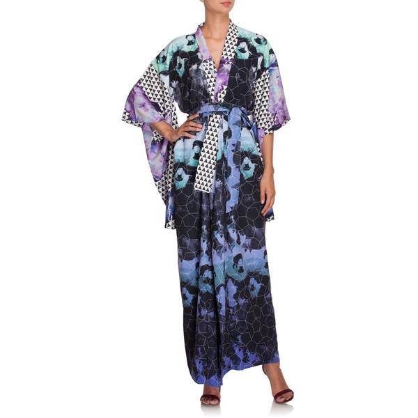 Joanna Hawrot Kimono maxi #SEDUCTION