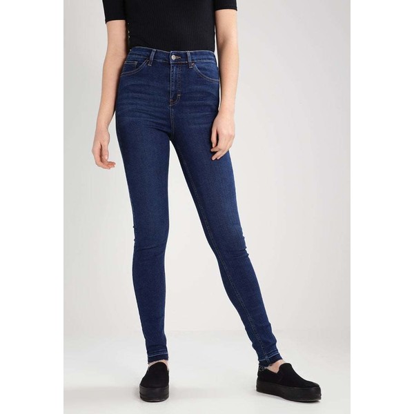 Topshop Tall JAMIE Jeans Skinny Fit indigo TP721N041