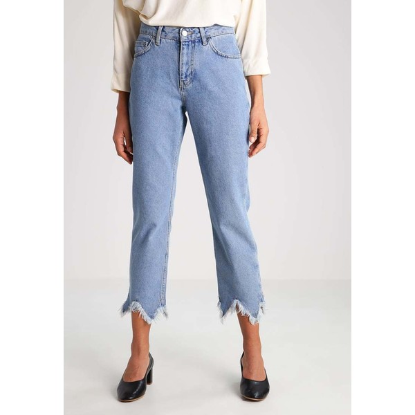 Topshop BOUTIQUE Jeansy Straight leg middenim T0G21N008