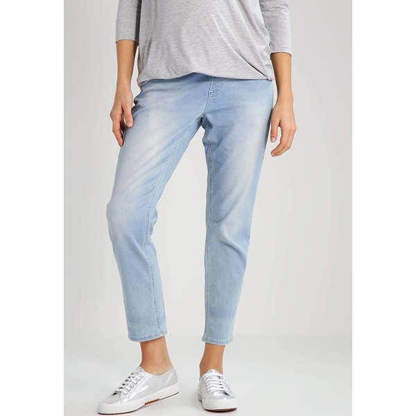 Queen Mum Jeansy Relaxed fit light blue QM129A00H
