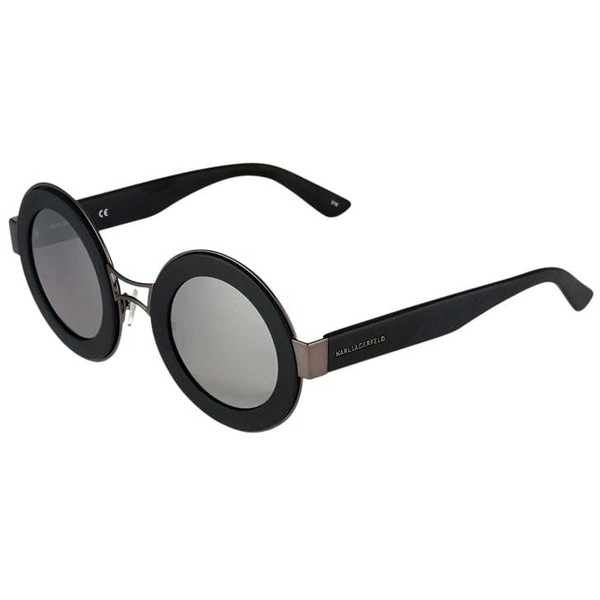 KARL LAGERFELD Okulary przeciwsłoneczne satin black K4851E006