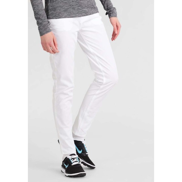 Nike Golf JEAN Spodnie materiałowe white NI441E00B
