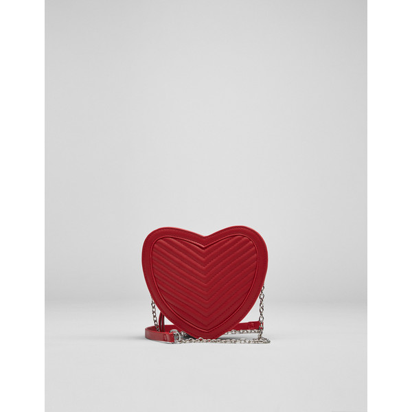 Pull&Bear Mini torebka przez ramię w kształcie serca 4430/214