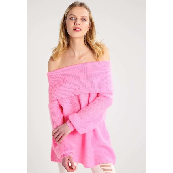Warehouse Sweter pink WA221I03L