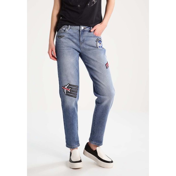 KARL LAGERFELD JETS Jeansy Relaxed fit mid blue K4821N00A