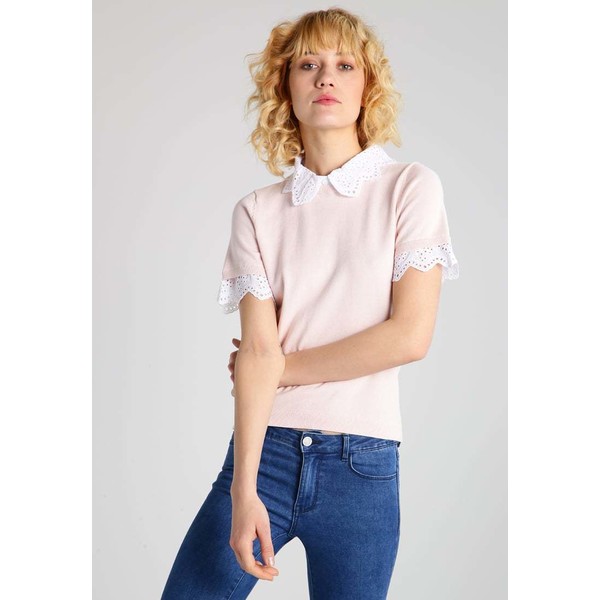Josephine & Co ELMA T-shirt z nadrukiem soft pink JOB21I005