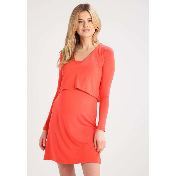 ISABELLA OLIVER WEBBER Sukienka z dżerseju coral rose IS329F00L