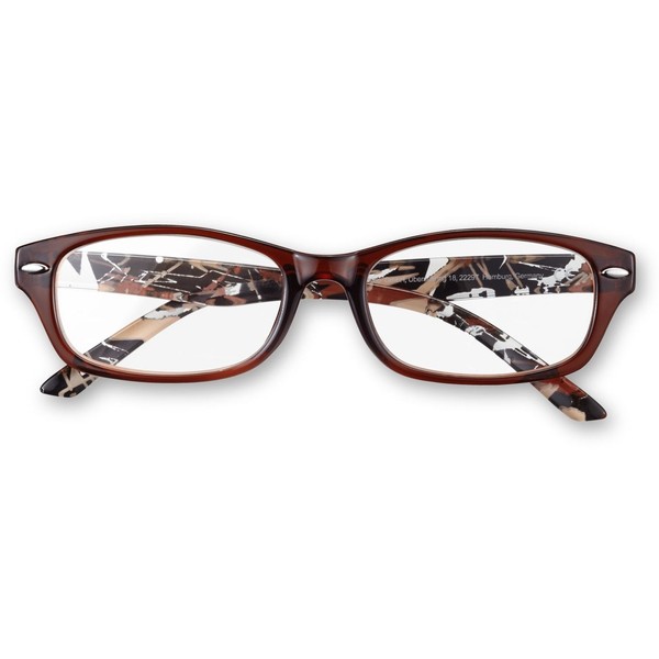 Tchibo Zapasowe okulary do czytania, brązowe 400061964