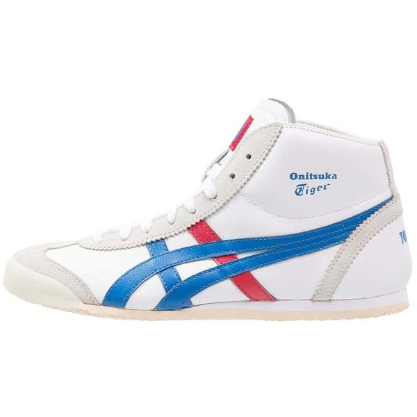 Onitsuka Tiger MEXICO MID RUNNER Tenisówki i Trampki wysokie white/daphne TI315B00H