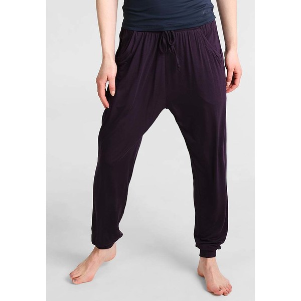 Curare Yogawear Spodnie treningowe dark aubergine CY541E000