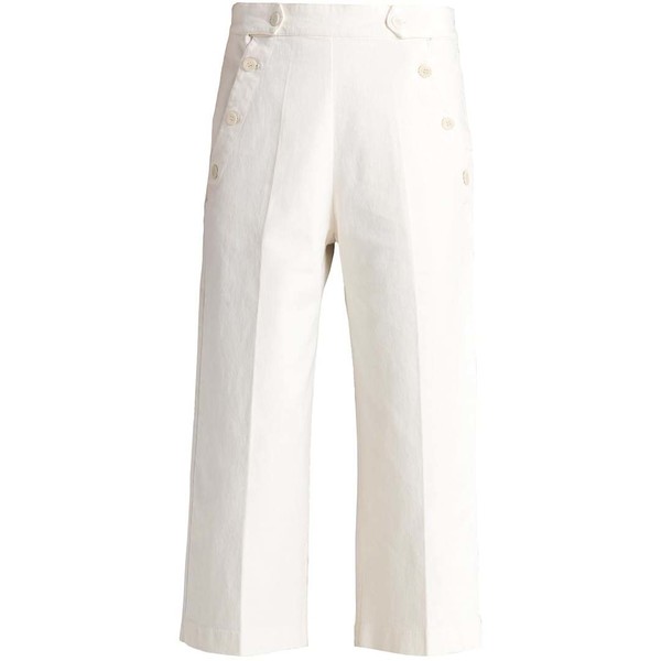 Loreak Mendian ARRAUN Szorty jeansowe broken white LM421A004