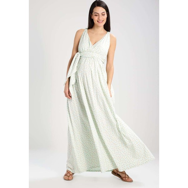 bellybutton Długa sukienka light green/off-white BE829F01F
