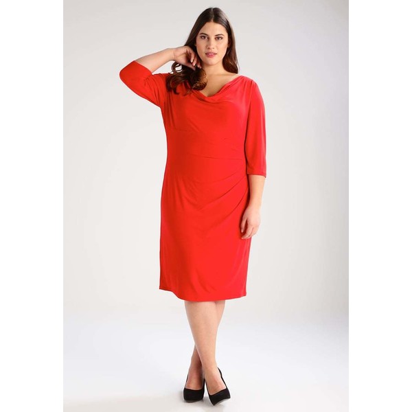 Lauren Ralph Lauren Woman Sukienka z dżerseju signature red L0S21C009