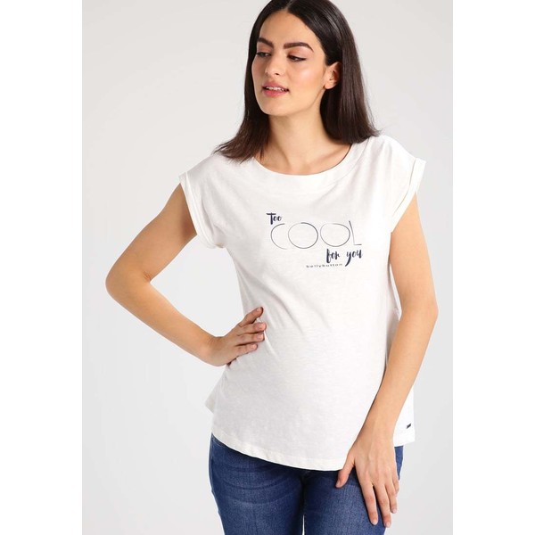 bellybutton T-shirt z nadrukiem blanc de blanc/white BE829G02N