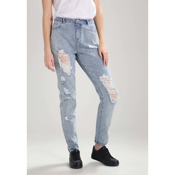 Missguided Tall Jeansy Relaxed fit stonewash MIG21N000