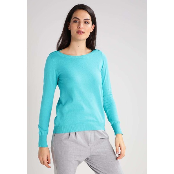 Benetton Sweter turchese 4BE21I0BF