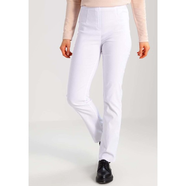 Anna Field Spodnie materiałowe white AN621A01U