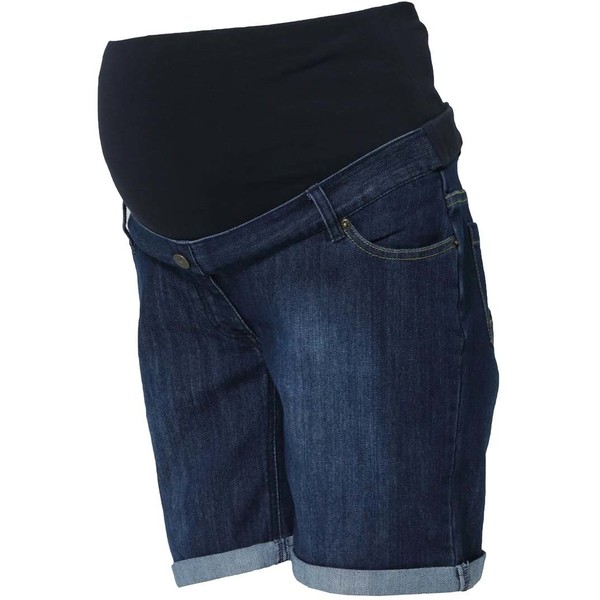 JoJo Maman Bébé Szorty jeansowe indigo J2621A00A