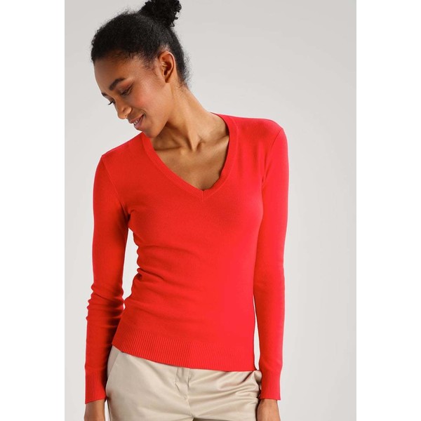Benetton Sweter red 4BE21I0B8
