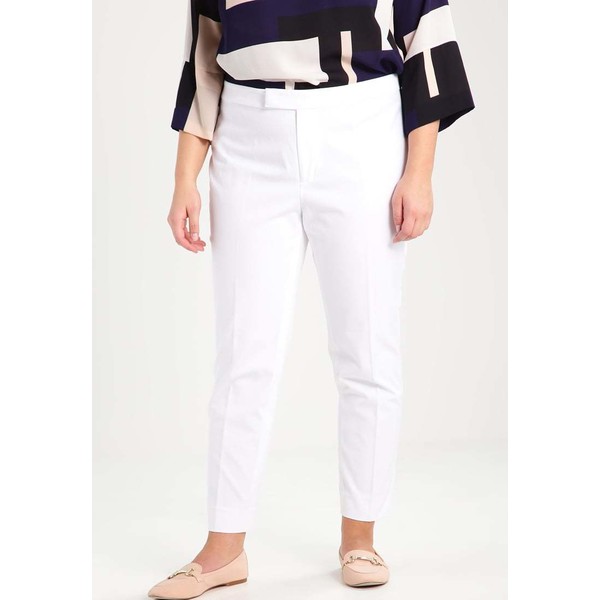 Lauren Ralph Lauren Woman STANYSLAV Spodnie materiałowe white L0S21A004