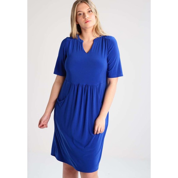 Evans Sukienka z dżerseju blue EW221C03L