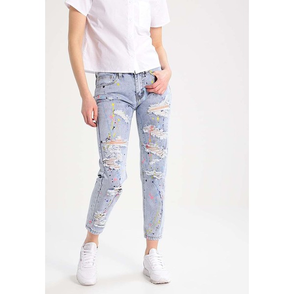 Glamorous Petite Jeansy Relaxed fit pastel mid blue denim GLB21N006