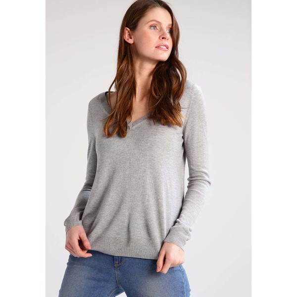 Benetton Sweter grey 4BE21I0BC