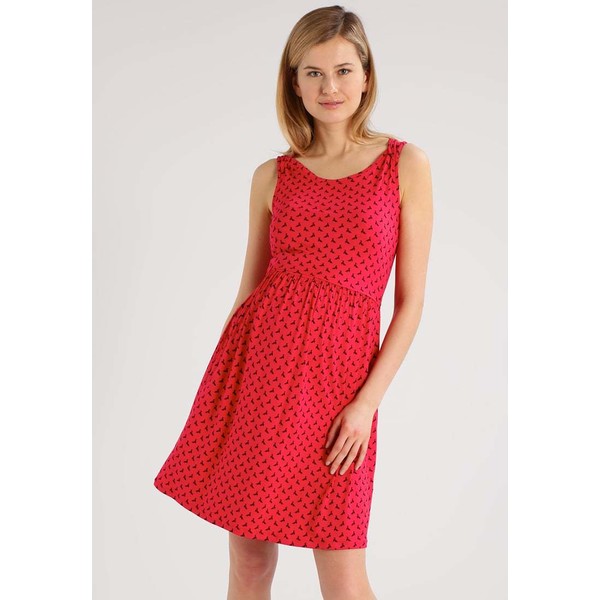 Envie de Fraise LORNA Sukienka z dżerseju red strawberry/navy blue EF329F037