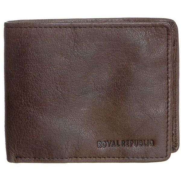 Royal RepubliQ WAYNE Etui na wizytówki dark brown RO452C001