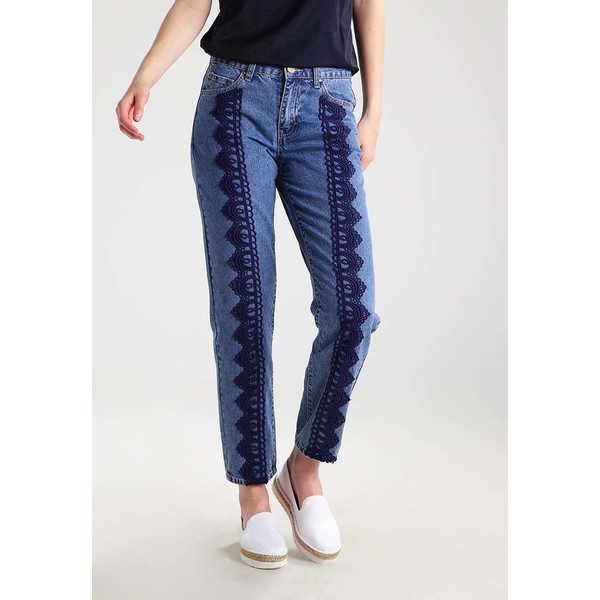 Lost Ink Jeansy Relaxed fit blue L0U21N00J