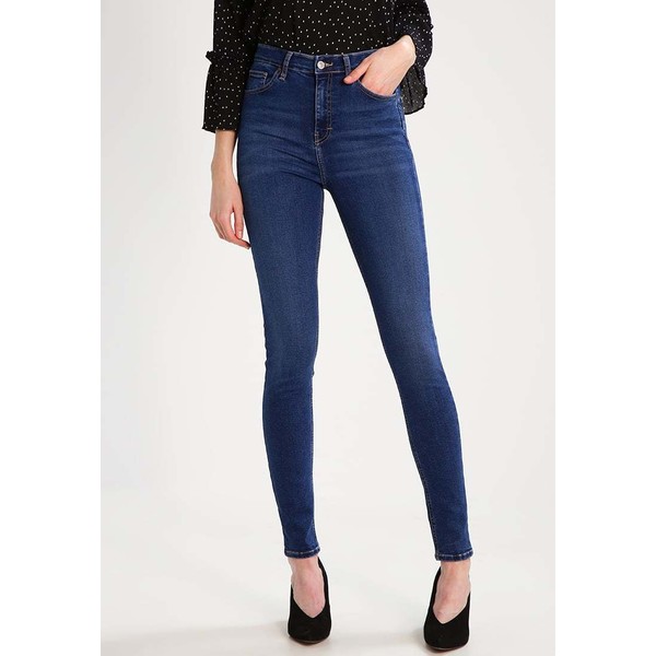 Topshop Tall JAMIE Jeans Skinny Fit blue denim TP721N04J
