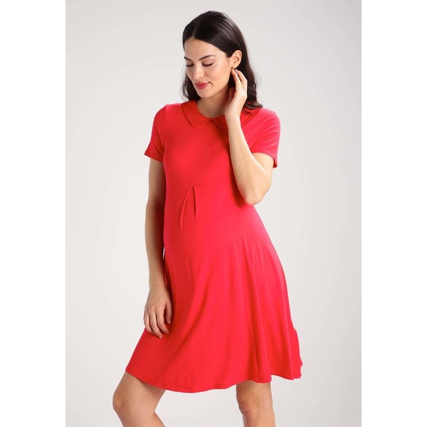 mint&berry mom Sukienka z dżerseju chinese red EX529FA1Y