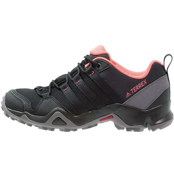 adidas Performance TERREX AX2R Półbuty trekkingowe core black/core black/tactile pink AD541A0YS