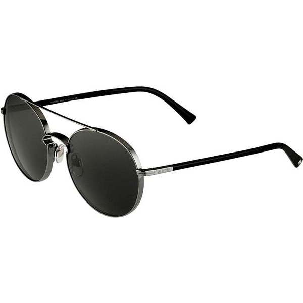 Valentino Okulary przeciwsłoneczne gunmetal VAB51K003