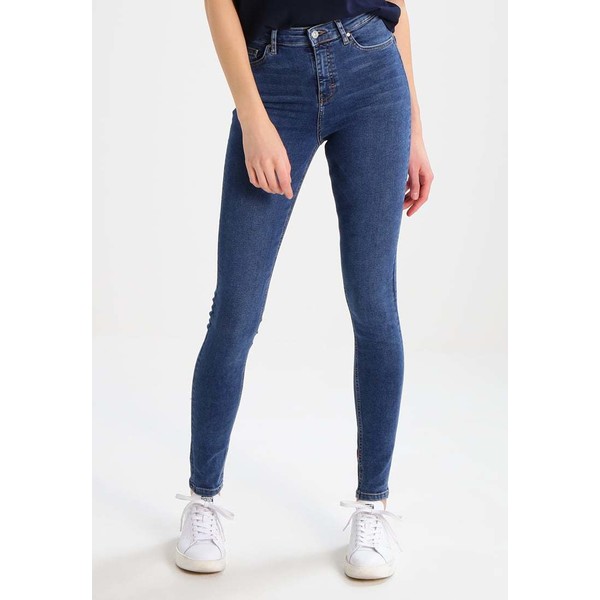 Topshop Tall JAMIE Jeans Skinny Fit middenim TP721N05Y