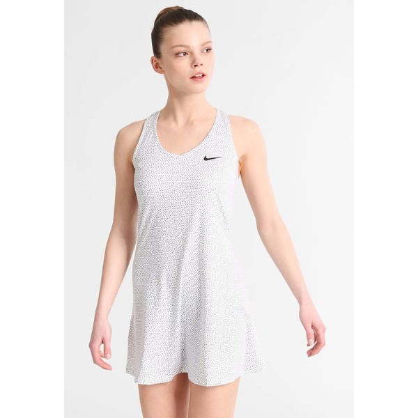Nike Performance Sukienka sportowa white/black N1241L00N