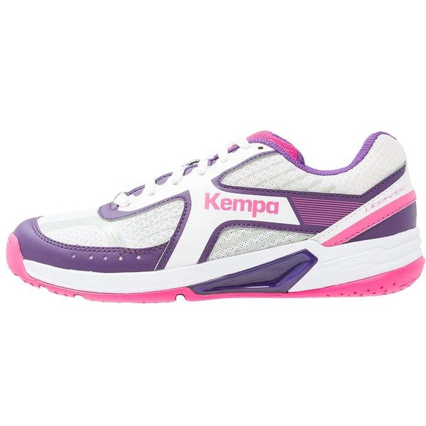 Kempa WING Obuwie do piłki ręcznej white/pink/purple KE941A00F