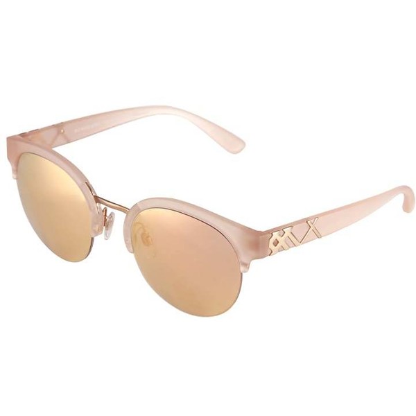 Burberry Okulary przeciwsłoneczne matte pink/gold BU751K008