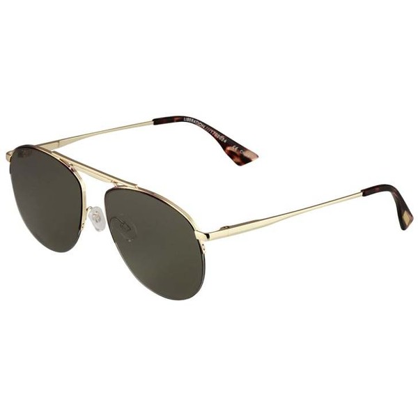 Le Specs LIBERATION Okulary przeciwsłoneczne gold-coloured/tort LS151K00N