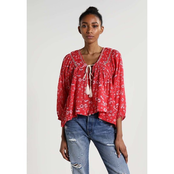 Free People NEVER A DULL MOMENT Tunika red FP021E01C