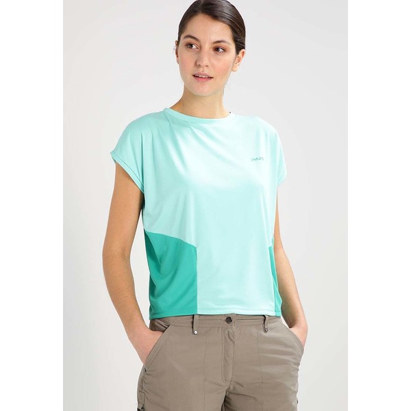 PYUA DEFT T-shirt z nadrukiem bermuda/deep green PY141D002