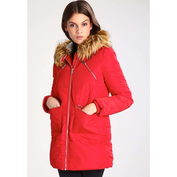 New Look FLAMINGO Płaszcz zimowy bright red NL021O00A