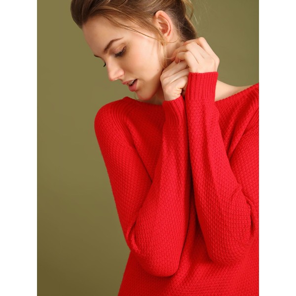 TOP SECRET sweter długi rękaw damski z zamkiem klasyczny SSW2134