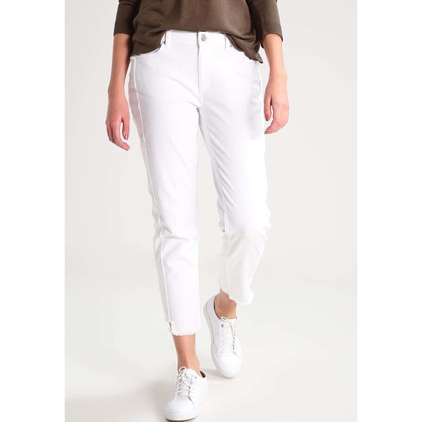 2ndOne MALOU Jeansy Relaxed fit raw white ON721N01E