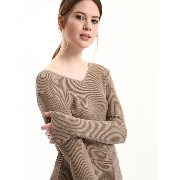 TROLL sweter długi rękaw damski klasyczny TSW0785