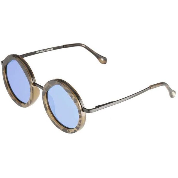 Le Specs HEY YEH Okulary przeciwsłoneczne purple revo LS151K009