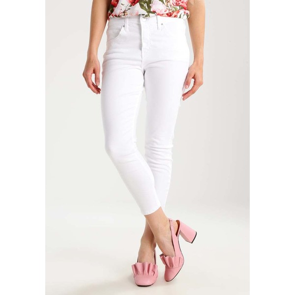 Topshop Petite JAMIE Jeans Skinny Fit white TP721N021