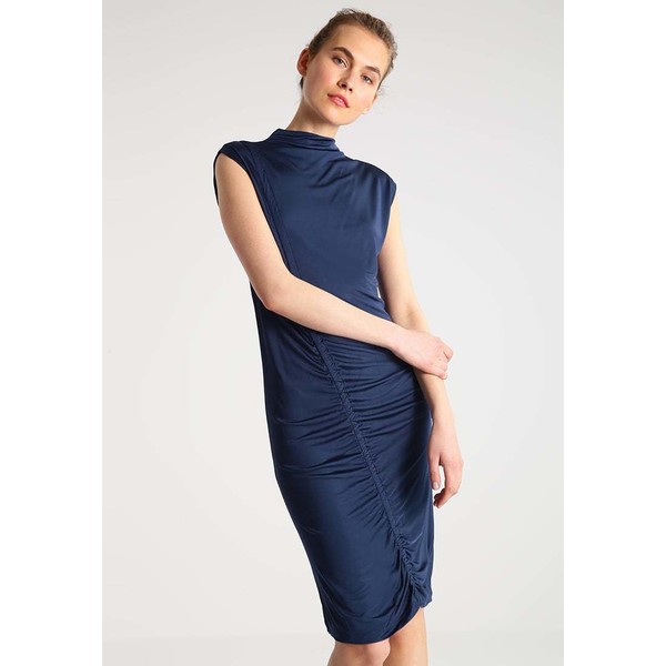 Topshop BOUTIQUE Sukienka z dżerseju dark blue T0G21C01L