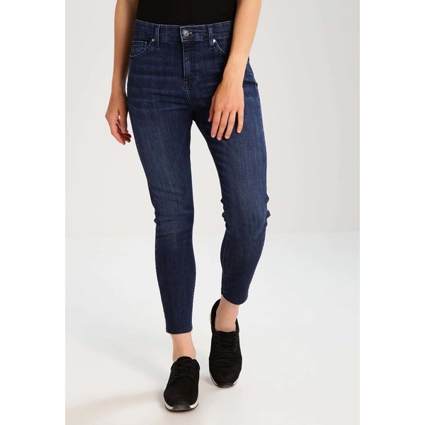 Topshop Petite JAMIE Jeans Skinny Fit middenim TP721G082